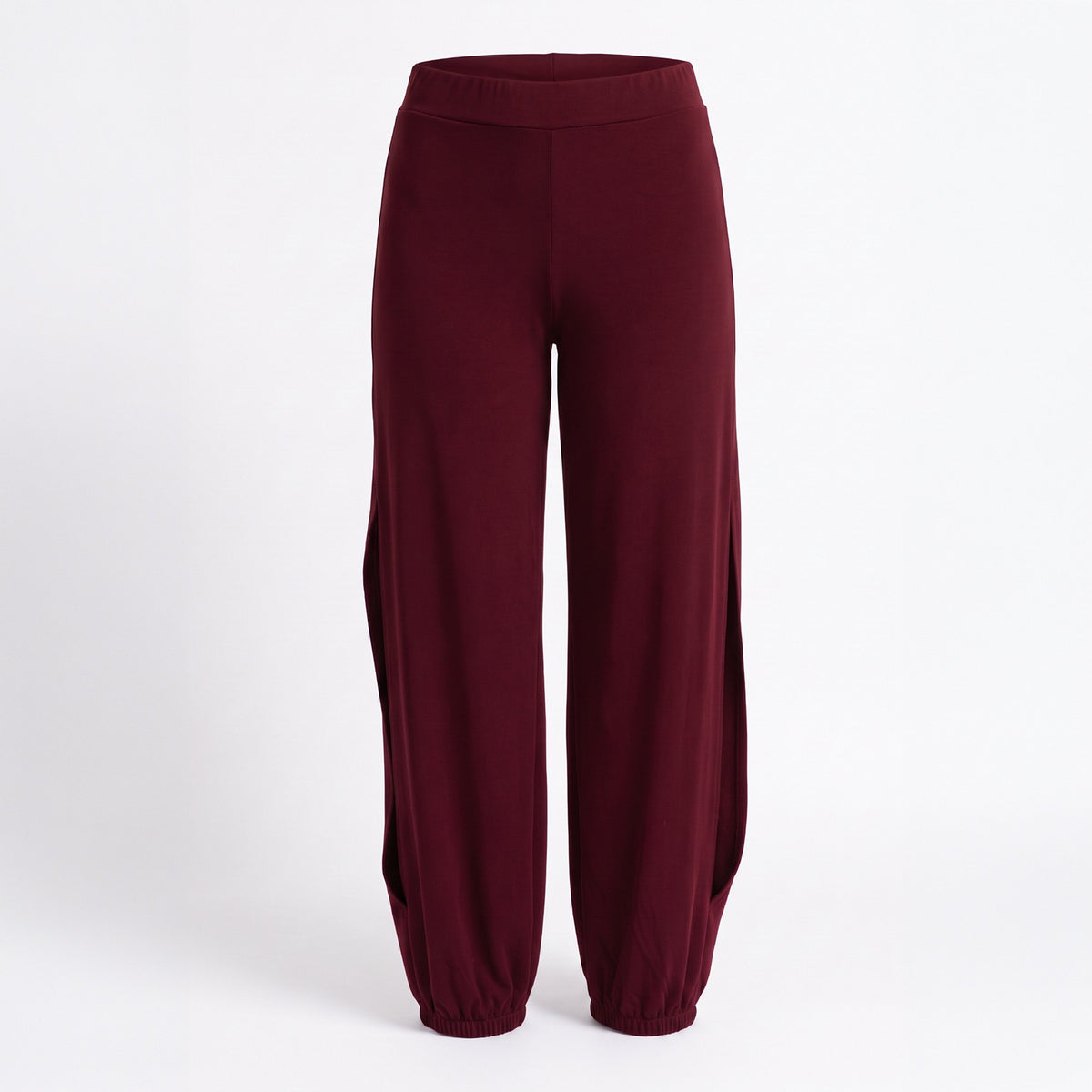 Yan Yırtmaçlı Tango Pantolonu RU5401 – Bordo
