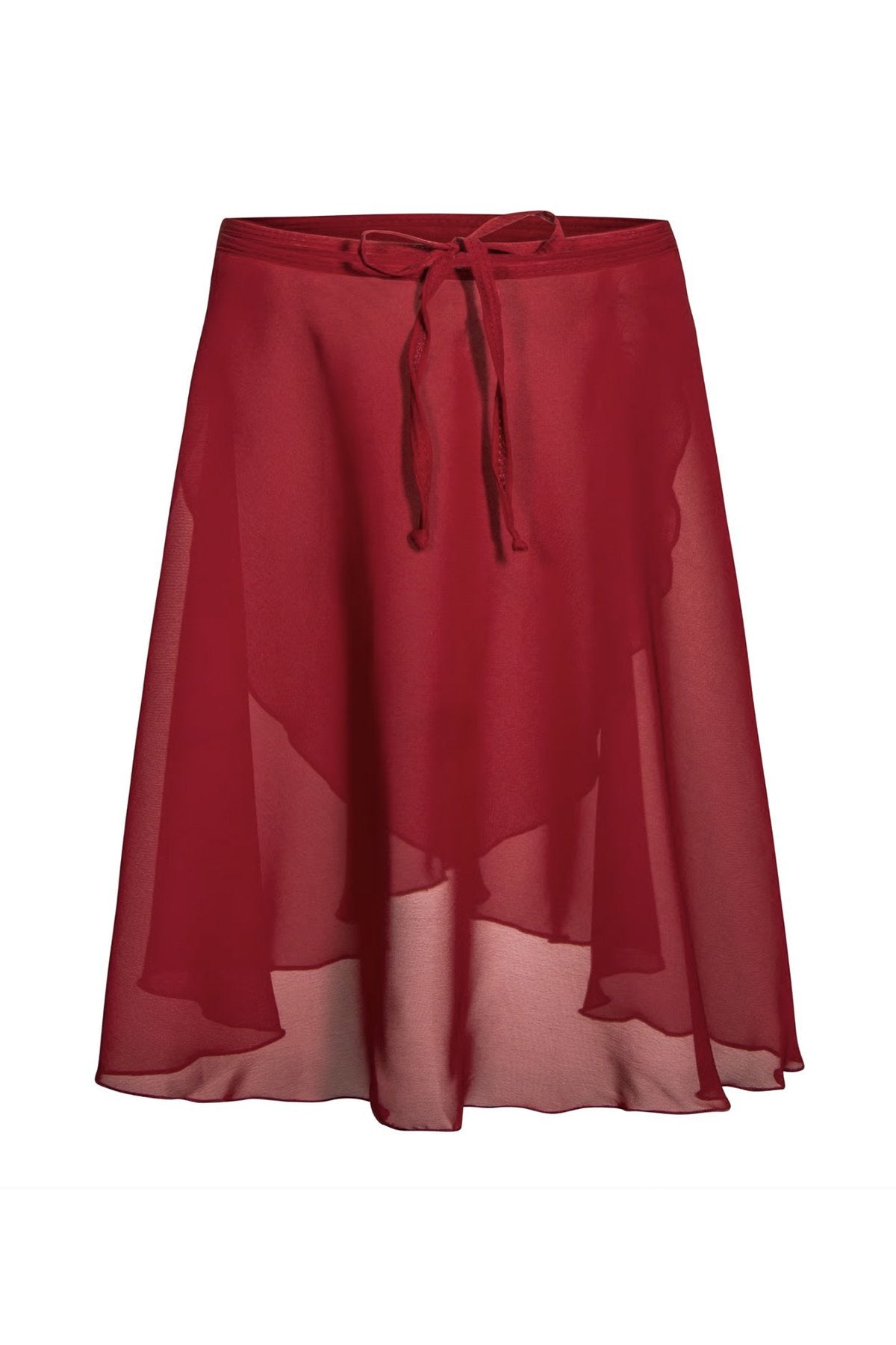 Şifon Sargı Bale Eteği R3050 – Bordo