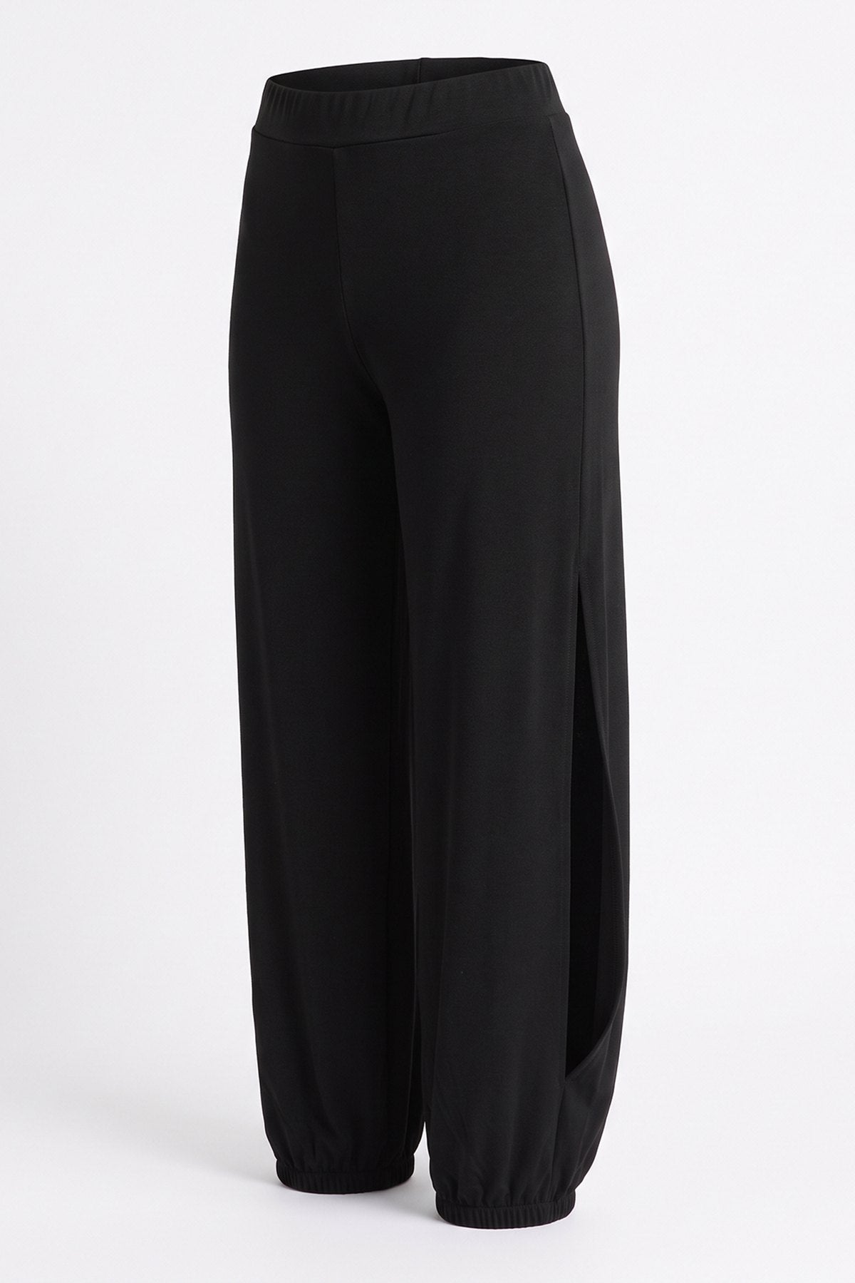 Yan Yırtmaçlı Tango Pantolonu RU5401 – Siyah