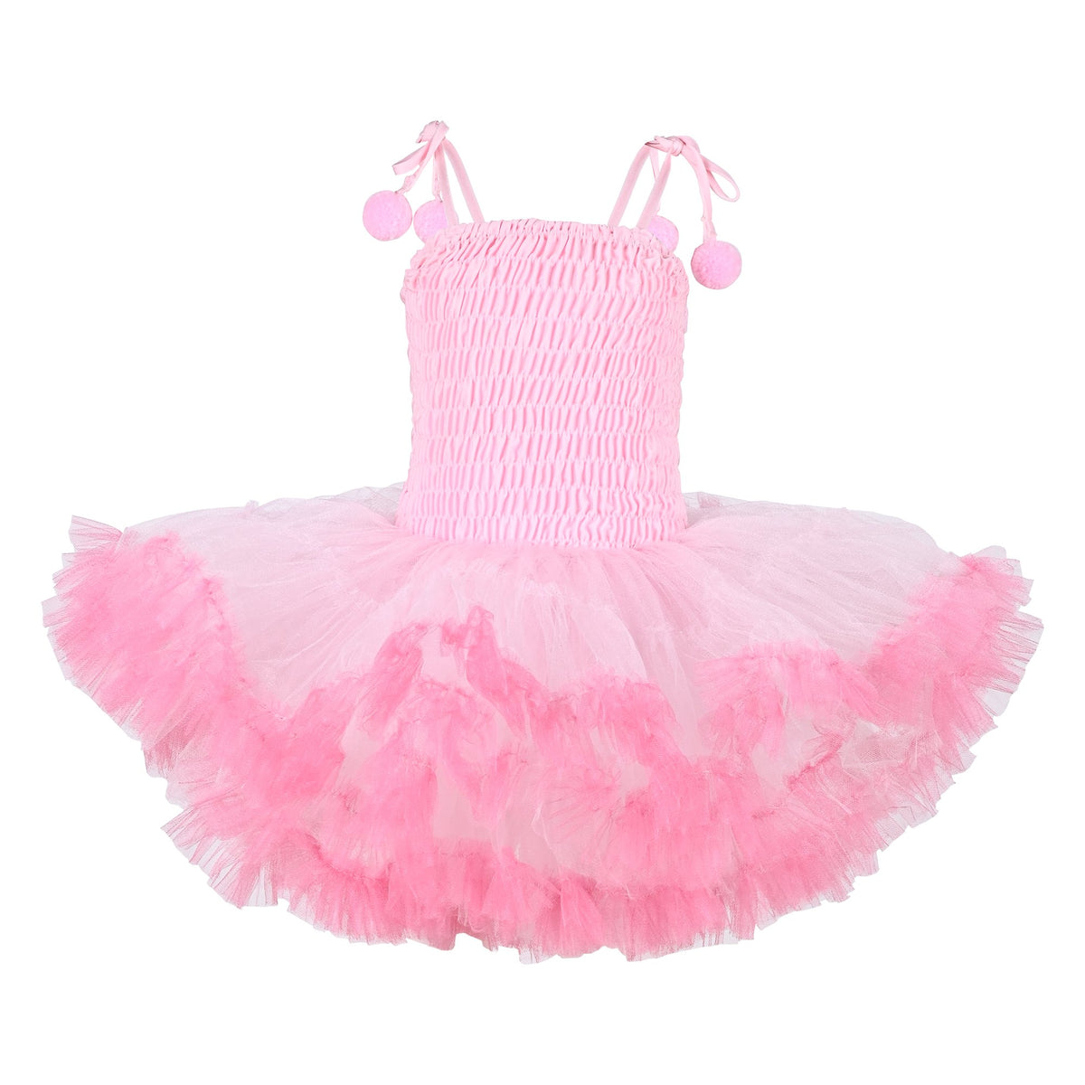 Kids' Tutu Ballet Dress – Tütülü Çocuk Bale Elbisesi - Pembe