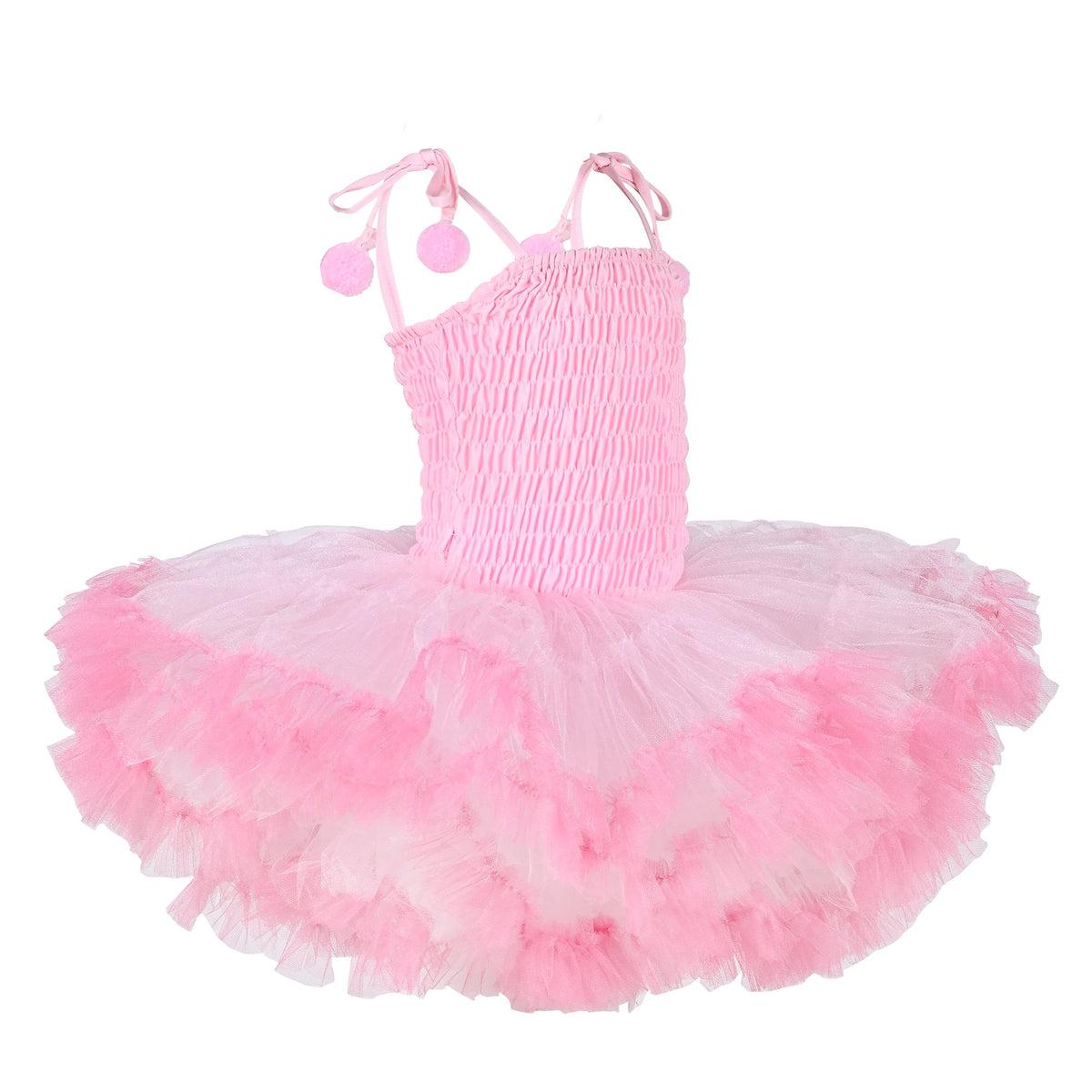 Kids' Tutu Ballet Dress – Tütülü Çocuk Bale Elbisesi - Pembe
