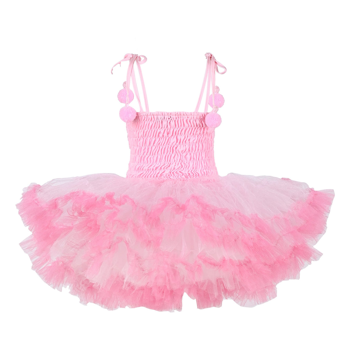 Kids' Tutu Ballet Dress – Tütülü Çocuk Bale Elbisesi - Pembe