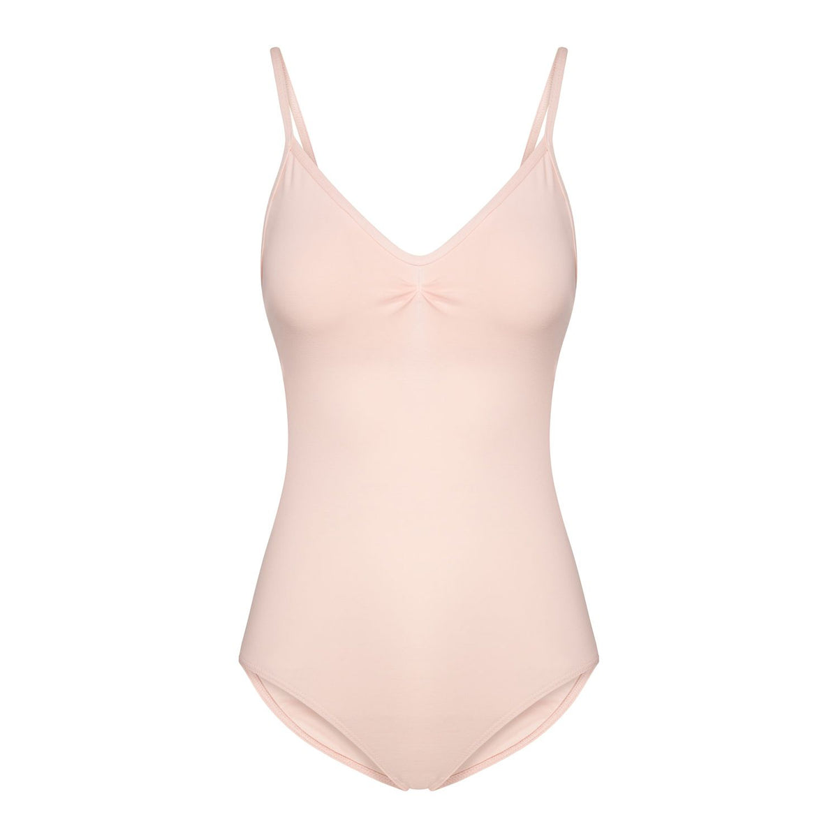İnce Askılı Büzgülü Bale Mayosu R3102 – Pembe