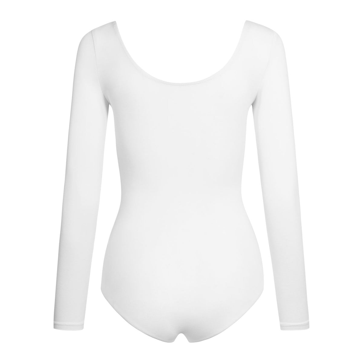 Uzun Kollu Bale Mayosu R3104 – Beyaz