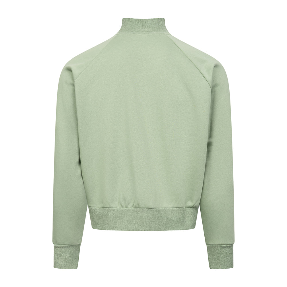 Yarım Fermuarlı Sweatshirt R4018 – Yeşil